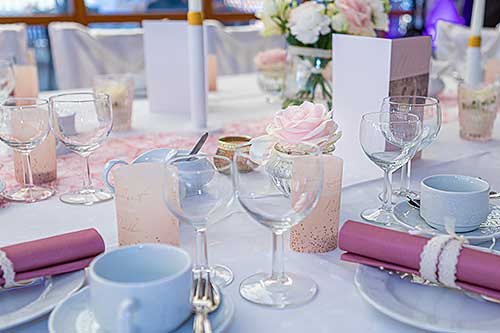 Fotograf Hochzeit Tischdeko Emotionen